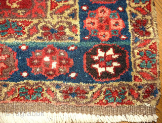 Heriz Mafrash front. Size: 43 x 103 cm. Wonderful colors. Top condition.                     
