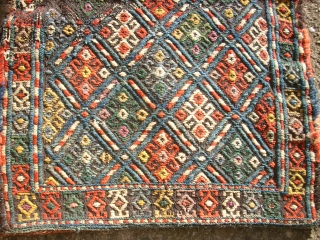 Very old kurdish Salt Bag. Size: 49 x 34 cm. Used.                      