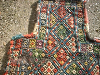 Very old kurdish Salt Bag. Size: 49 x 34 cm. Used.                      