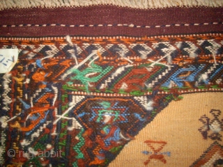 Kordi Quchan Kilim Sumakh. Size: 53 x 90 cm. Top condition. Very nice, small piece.                  