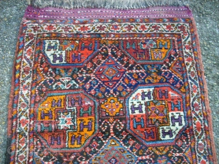 Kordi Quchan small rug. Size: 82 x 145cm. Full pile.                       