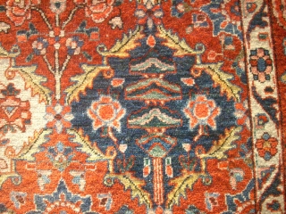 Bachtiar rug. Size: 144 x 210 cm. Used. All natural colors.                      