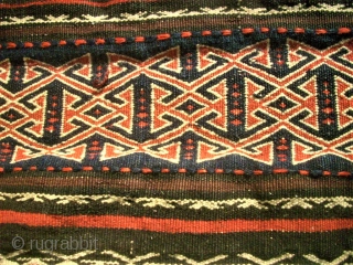 Baluch flatweave - Size: 71 x 87 cm. Very good condition.                      