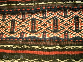 Baluch flatweave - Size: 71 x 87 cm. Very good condition.                      