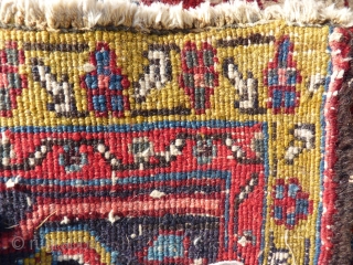 persian Heriz. Size: 238 x 341 cm. One small repair. Good Colors.                     