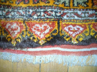 Very old anatolian Yatak - Konya. Size: 172 x 123 cm. Perfect condition.                    