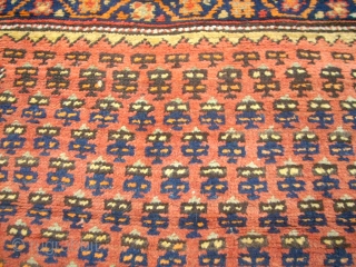 Old special runner. Size: 130 x 382 cm. Wool on wool. North-West Persia.                    