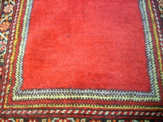 Old Konya prayer rug. Size: 100 x 155 cm. Good condition.                      