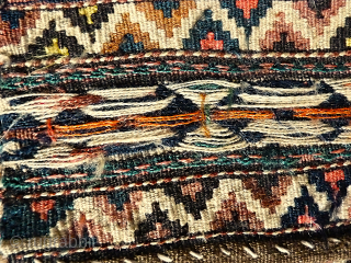 Flatwave - Kilim Mafrash small item. Size: 49 x 45 cm. Very good condition.                   