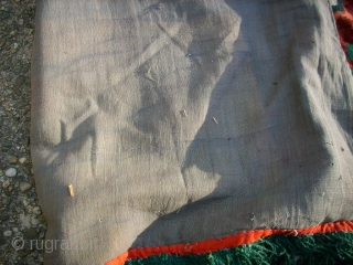 Usbek Silk Mafrash paneel. Size: 45 x 104 cm. Good condition.                      