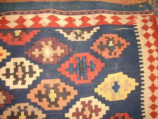 Very old Shasewan bag. Size: 59 x 124 cm. Used.                       