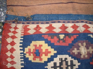 Very old Shasewan bag. Size: 59 x 124 cm. Used.                       