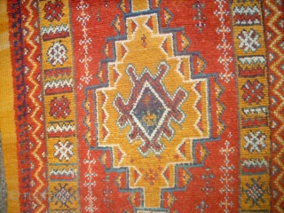 Old North-African Berber rug. Size. 96 x 201 cm. Perfect.                       