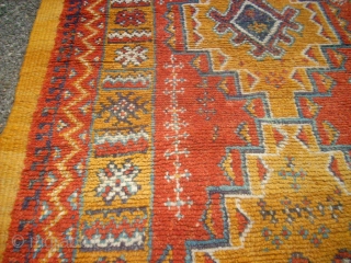 Old North-African Berber rug. Size. 96 x 201 cm. Perfect.                       