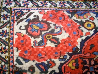 Wonderful old Bachtiari. Size: 132 x 206 cm. Very fine knotting.                      