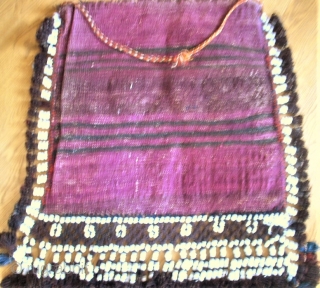 Fantastic Baluch bag. size: 50 x 48 cm. Full pile. Perfect condition.                     