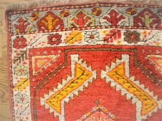 anatolian Yastik, small rug. Size: 51 x 95 cm. Very good condition.                     