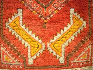 anatolian Yastik, small rug. Size: 51 x 95 cm. Very good condition.                     