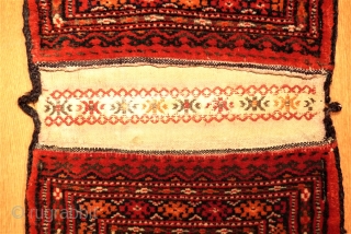 Turkman small Khordjin. Size: 28 x 45 cm. Full pile.                       