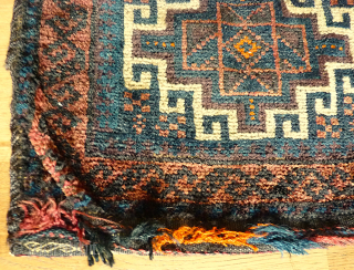Nice Baluch Chanteh. Size. 36 x 35 cm. Good condition.                       