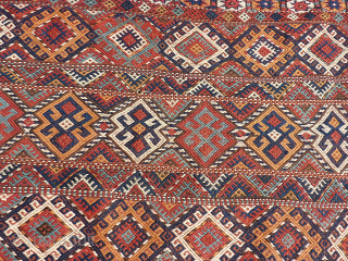 Nice and big Kordi Quchan flatwave. Size: 293 x 154 cm. Top condition.                    