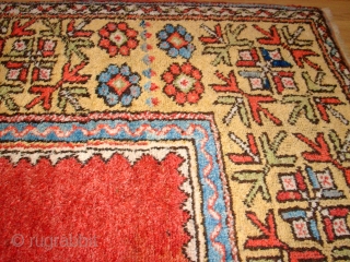 Old anatolian Konya prayer rug. Size: 106 x 162 cm. Perfect condition. High quality.                   