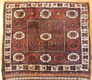 Big Baluch / Belutsch Khordjin. Size: 78 x 179 cm. Perfect condition.                     