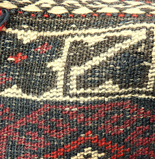 Big size Baluch Khorjin. Size: 84 x 183 cm.