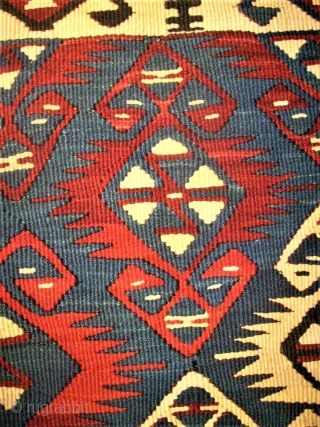 Very nice caucasian kilim. Size : 114 x 170 cm. Good condition.                     