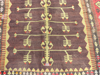 Anatolian Kilim. Size: 151 x 214 cm. Good condition.