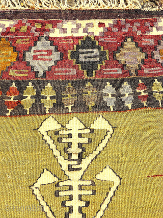 Anatolian Kilim. Size: 151 x 214 cm. Good condition.