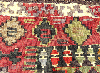Anatolian Kilim. Size: 151 x 214 cm. Good condition.