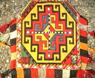 antique Lakai Usbek small bag - Silk. Size: approx. 35 x 35 cm. Perfect condition. 
                 