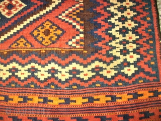 Rare Luri Kilim - Size: 150 x 400 cm. Absolutly TOP and lovely.                    