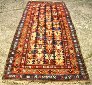 Caucasian Karabagh. Size: 121 x 285 cm. 2 small repairs.                       