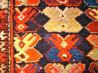 Caucasian Karabagh. Size: 121 x 285 cm. 2 small repairs.                       