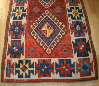 Antique anatolian Karakecili. Size: 193 x 80 cm. Pieces of thin pile. Nice and interesting item.                 