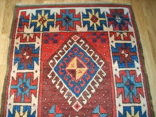 Antique anatolian Karakecili. Size: 193 x 80 cm. Pieces of thin pile. Nice and interesting item.                 