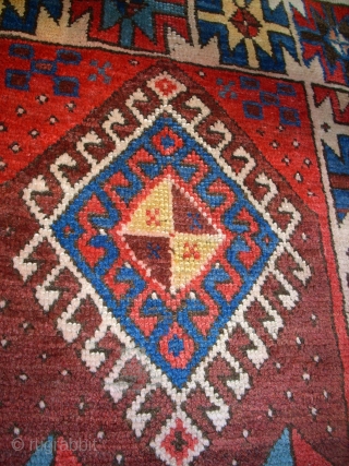 Antique anatolian Karakecili. Size: 193 x 80 cm. Pieces of thin pile. Nice and interesting item.                 