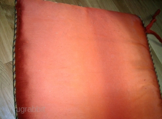 Antique Gashgai bag as cushion. Size: 54 x 51 cm. Very nice colors. Good condition.                  