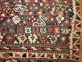 Kurdish bag - Quchan Kordi. Size: approx. 40 x 65 cm. It´s only one side of a Heybe.               