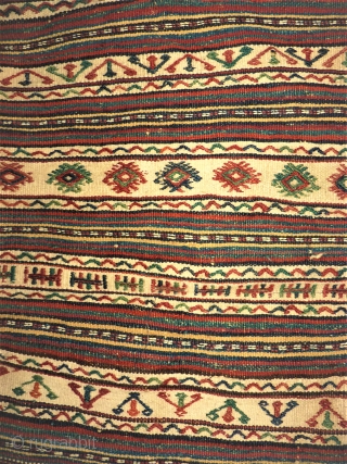 Kurdish bag - Quchan Kordi. Size: approx. 40 x 65 cm. It´s only one side of a Heybe.               