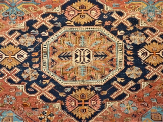 caucasian Sumakh - Size: 145 x 287 cm. Used pile and cutted.                     