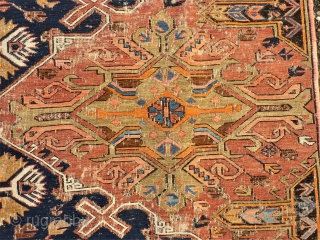 caucasian Sumakh - Size: 145 x 287 cm. Used pile and cutted.                     