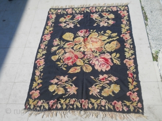 Sarkoy Pirot rug, patterned Ruzica
About 120-130 years old, good condition ... 
Measuring about 2 x 1,5m

                 