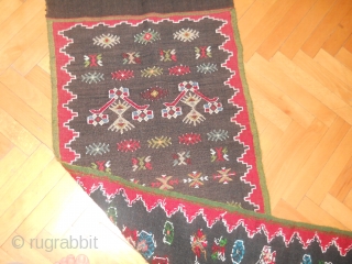 Woven paths, with embroidered ornaments magical symbolism.
Southeast Serbia, early 20th century
Dimensions 140x54cm ...

Please inquire                   