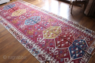 Reyhanli kilim 19.centry 

More pictures are here below,
https://www.flickr.com/photos/anatolianconcept/albums/72157649906866078                         