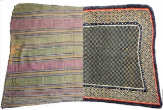 Tibetan under-saddle carpet (makden) of the so-called 'butterfly type', the shape of which is generally believed to have been 'introduced' by the Younghusband expedition to (i.e. the British invasion of) Tibet in  ...