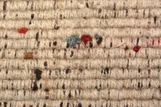 Lustrous Tibetan warp-faced-back under-saddle carpet (makden) woven in the Wangden valley region of Tibet some time in the mid to latter half of the 1800’s / 19th century. All natural supersaturated dyes  ...