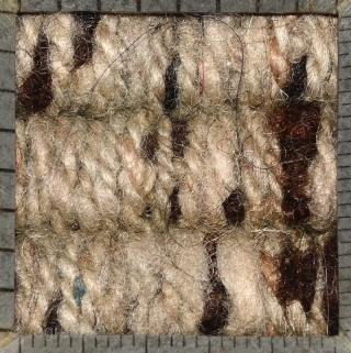 Lustrous Tibetan warp-faced-back under-saddle carpet (makden) woven in the Wangden valley region of Tibet some time in the mid to latter half of the 1800’s / 19th century. All natural supersaturated dyes  ...